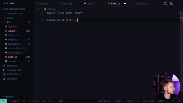 Multi Step Wizard Form Using React Hook Form And Redux Toolkit