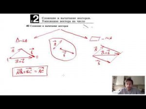 40. Сложение и вычитание векторов