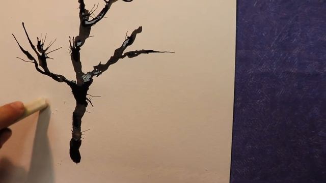 Занятие по ИЗО "Первый снег" смотреть онлайн