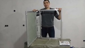 Обзор скрытого люка под плитку - от фабрики люков "РЕВИЗОР"