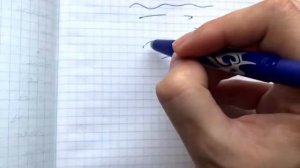 Проверяем ручку пиши-стирай Pilot FriXion BL-FR7-L в деле!