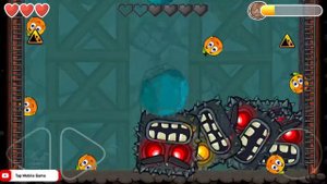 Red Ball 4 TOMATO BALL ! DF ! 🆚 Boss INTO THE CAVES (Ios, Android)
