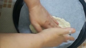 Хачапури на творожном тесте.