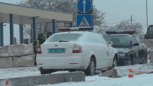 Незаконное блокирование трассы Е 95 со стороны Одессы.1 смотреть онлайн