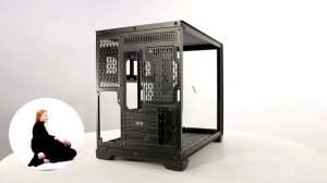 Интересное видео в Nix Москва про 1STPLAYER MEGAVIEW MV6-BK без БП с окном в НИКС