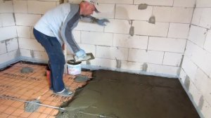 ПОЛ В БАНЕ Ч.2