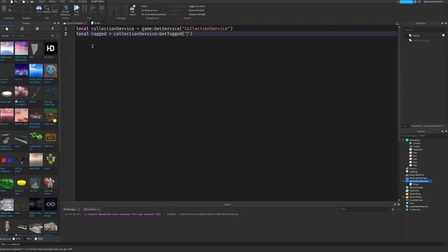Roblox Studio: How to use CollectionService to optimize your game! смотреть онлайн