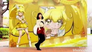 Pretty Girl Dance Glitter Force Song