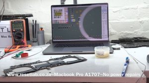 MacBook Pro A1707 No Power repairs