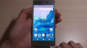Sony Xperia XZ incoming call