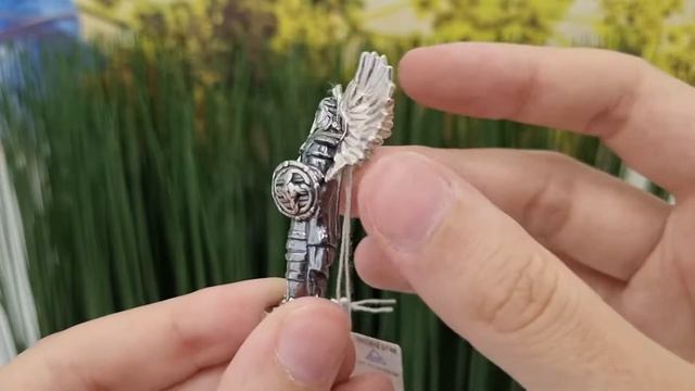 Серебряная статуэтка Архистратиг Михаил 62631 смотреть онлайн