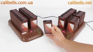 RECS R-20 Настройка Пейджерной Системы Вызова Для Больших Ресторанов | Электронная Очередь callbell