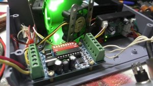 Самодельный лазерный проектор-спирограф DMX 512. Финальный вариант