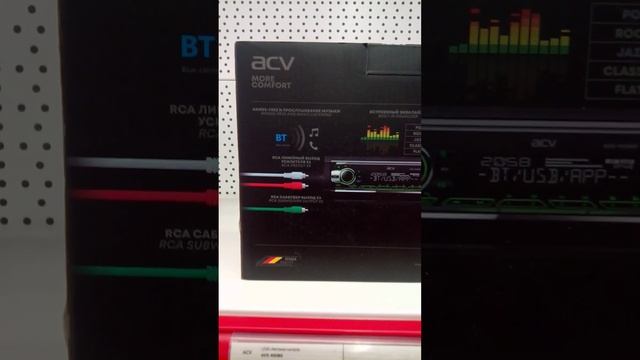 usb автомагнитола от ACV - ASV 930 BG за 2999 руб в м видео 09 01 23 г