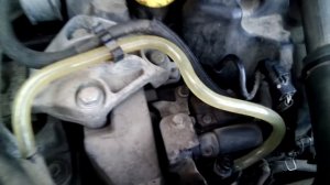 Renault Grand Scenic 3 пузыри в магистрали от ТФ до ТНВД