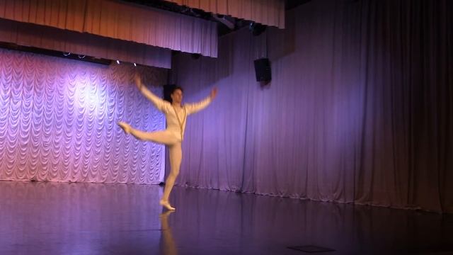 Мужская вариация из балета " Лебединое озеро". Клепиков Денис
