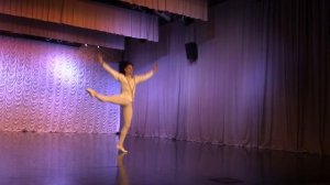 Мужская вариация из балета " Лебединое озеро". Клепиков Денис