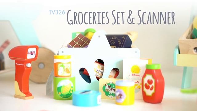 Игровой набор Магазин продуктов   Le Toy Van   Английские игрушки смотреть онлайн