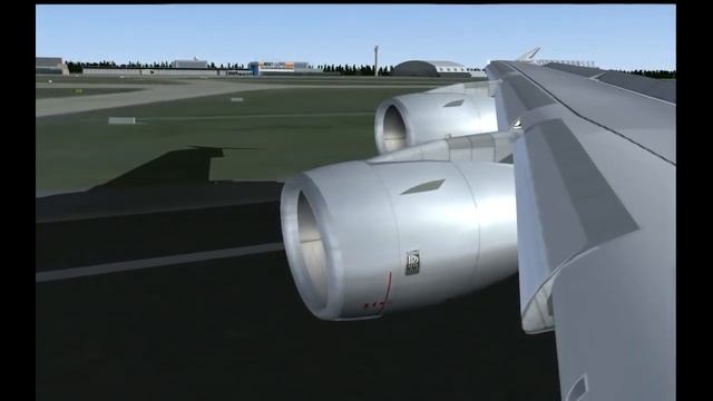 Lufthansa A380 Landing Frankfurt Main International Airport смотреть онлайн