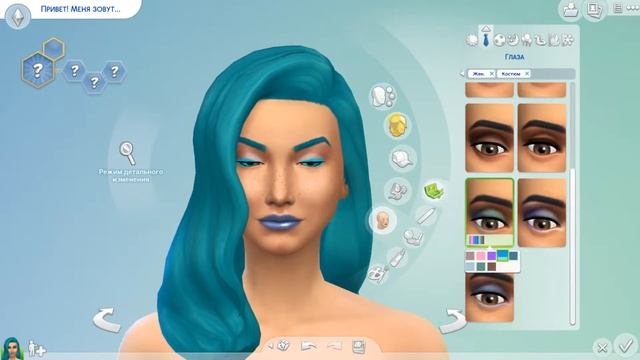 Создание снежной КОРОЛЕВЫ в The Sims 4 смотреть онлайн