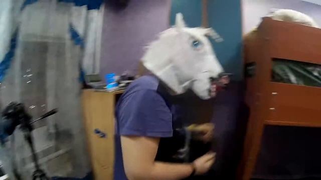 Испытание маски единорога))) смотреть онлайн
