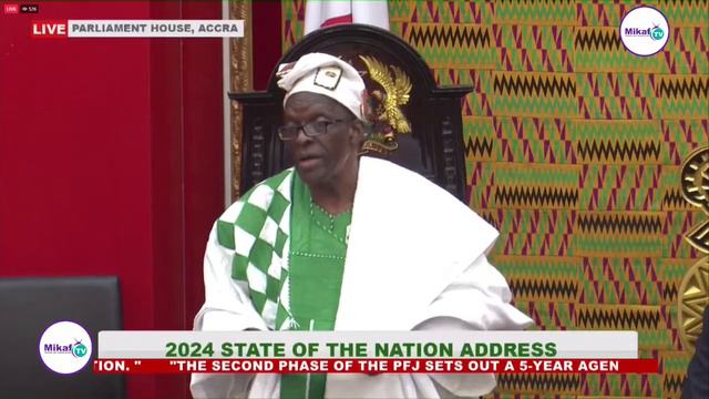 Akufo Addo shocks Parliament with State Of the Nation Address