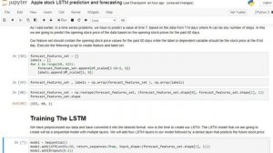 Stock price prediction and forcasting using LSTM in python | part - 2