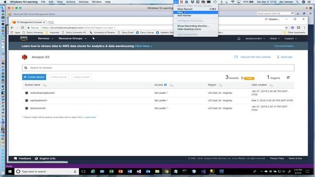AWS RDS SQL Server Database Restore using S3 смотреть онлайн