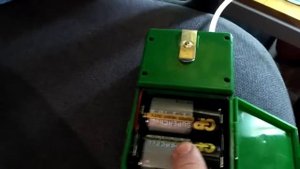 Компрессор барбус на батарейках, тэст