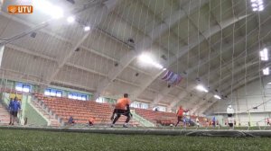 Тренировка "Урала" в манеже