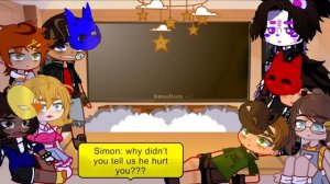 Michael’s classmates react to the Afton’s future PART 2 || FNAF || MY AU!!