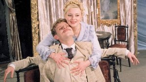 Тверской театр драмы. Малая сцена. "Бешеные деньги" Островского(дипломный спектакль училища). 2001