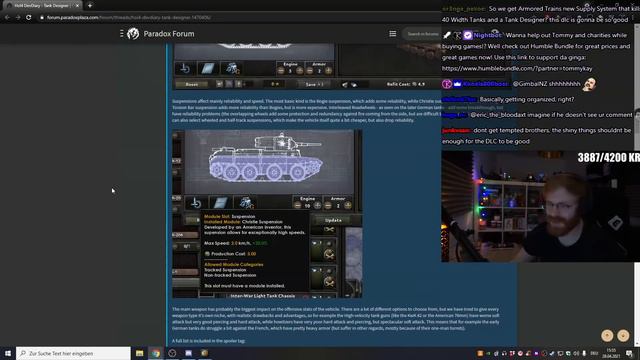 NEW TANK DESIGNER?! - TommyKay Reads HOI4 Dev Diary #4 смотреть онлайн