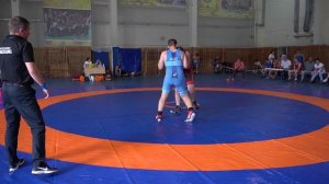 100 кг встреча за 3 место Фадеев(томская обл.)-Вальков(Ростовская обл.) Юношеская Спартакиада России