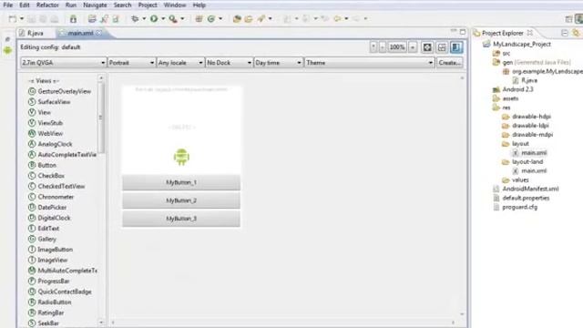 Portrait or Landscape --- Part 2 --- Android SDK Tutorial