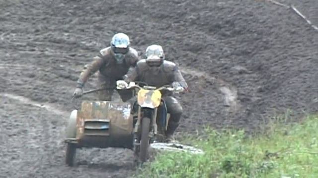 Sidecar Motocross Racing Workd Championship Ukraine GP 2001 Chernivtsi 1-st Race