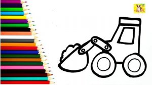 Как нарисовать Трактор Просто рисовать Трактор #милыерисунки