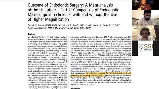 Microsurgical Endodontics Presentation with Saudi Perio Society смотреть онлайн