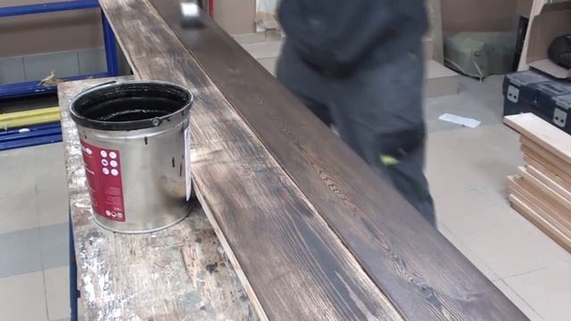 Покраска лиственницы маслом смотреть онлайн