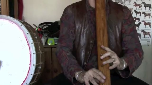 Long double flute - invented and manufactured by Alexander Horsch смотреть онлайн