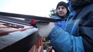 Монтаж фальцевой кровли