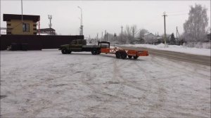 ПОЛУПРИЦЕП "БАТРАК" АМЕРИКАНСКОГО ТИПА (GOOSENECK) . ВИС-2346