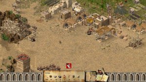 Герцог Волк зря храбрился. Stronghold Crusader Миссия 19 "Встреча с историей".