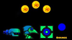 как пройти 2 уровень на 3 монеты в geometry Dash