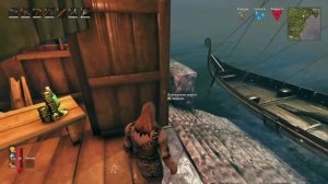 СТРОИМ ГОРОД В VALHEIM - ПОРТ #1