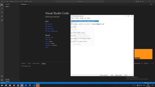 instalar GitHub y subir archivo(Git push) смотреть онлайн