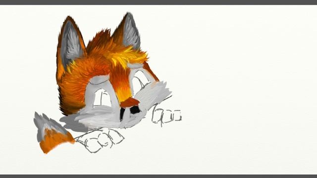 Рисование лисы смотреть онлайн