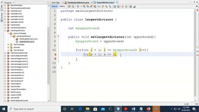 JAVA - Lesson #73 - Largest Divisors Written Question смотреть онлайн