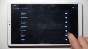 How to Change Keyboard Language on Samsung Galaxy Tab A7 Lite?