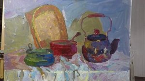 Натюрморт с чайником